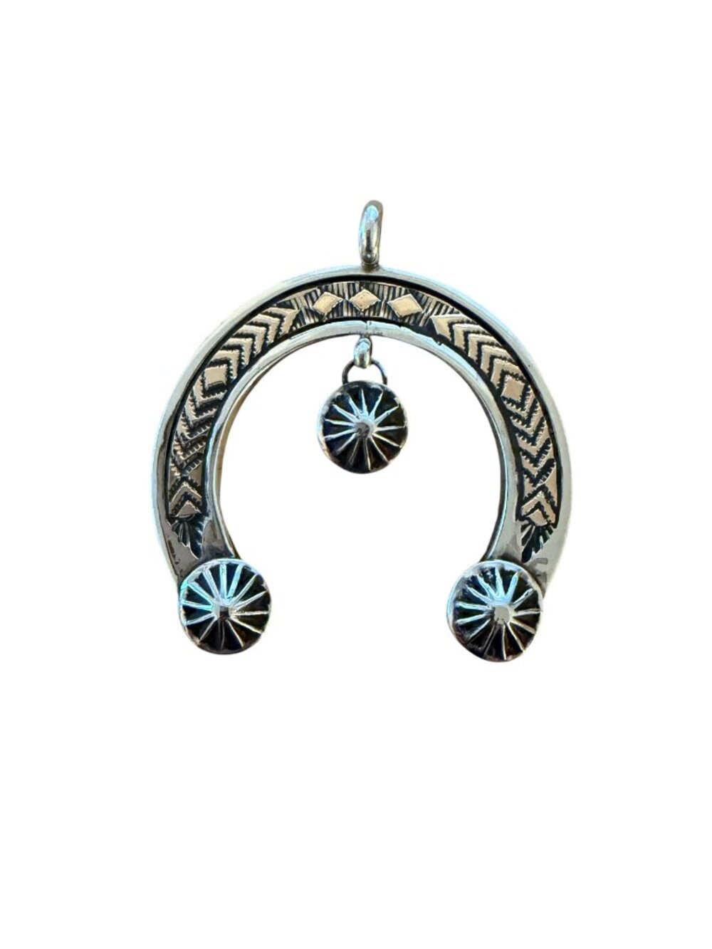 Bruce Morgan Gold on Silver Naja Pendant